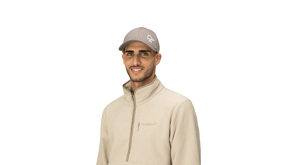 Norrona /29 Flexfit Cap, Pale Grey, Large/Extra Large, 3420-18-8006-L/XL