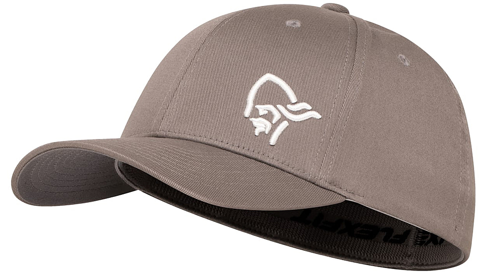 Norrona Flexfit Cap, Pale Grey, Large/Extra Large, 3420-18-8006-L/XL