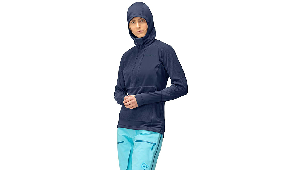 Norrona Lofoten Thermal Pro Hood - Womens, Indigo Night, M, 1003-22-2295-M