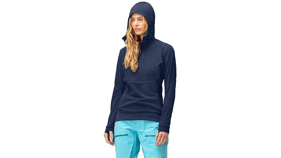 Norrona Lofoten Thermal Pro Hood - Womens, Indigo Night, M, 1003-22-2295-M
