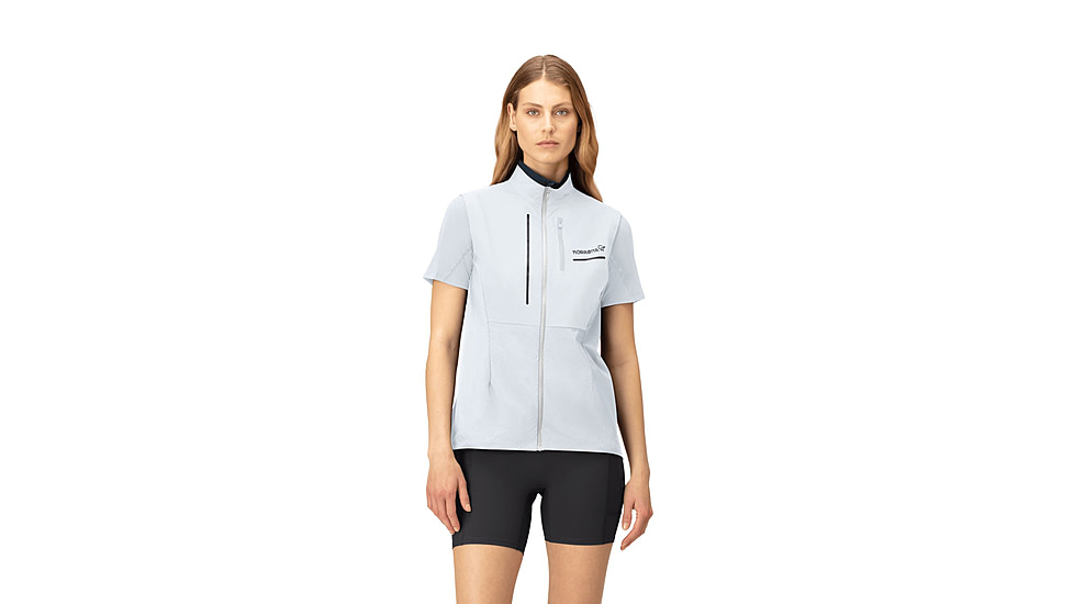 Norrona Senja Aero 90 Vest - Womens, Snow White, Medium, 5823-23-9928-M