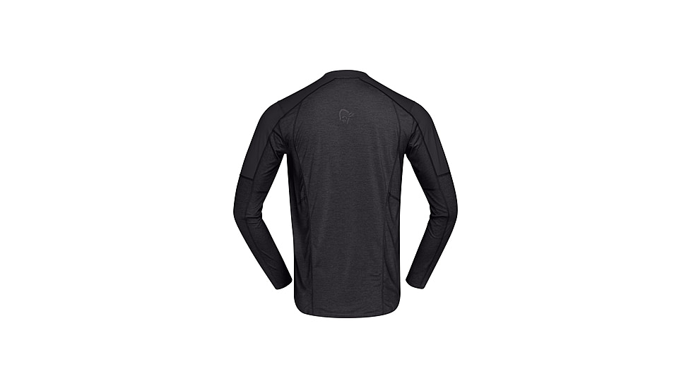 Norrona Senja Equaliser Lightweight Long Sleeve Shirt - Mens, Caviar, Large, 5820-23-7718-L