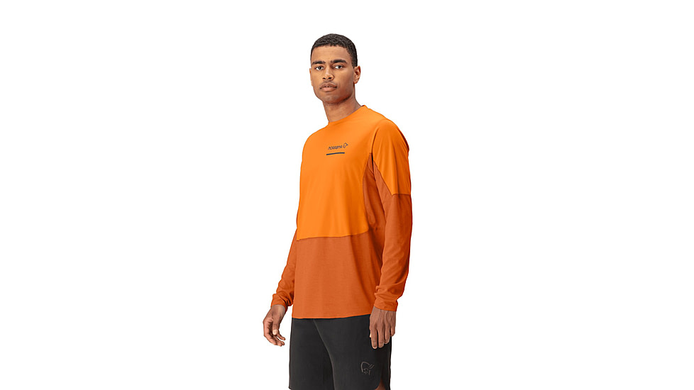 Norrona Senja Equaliser Lightweight Long Sleeve Shirt - Mens, Exuberance, Extra Large, 5820-23-1003-XL