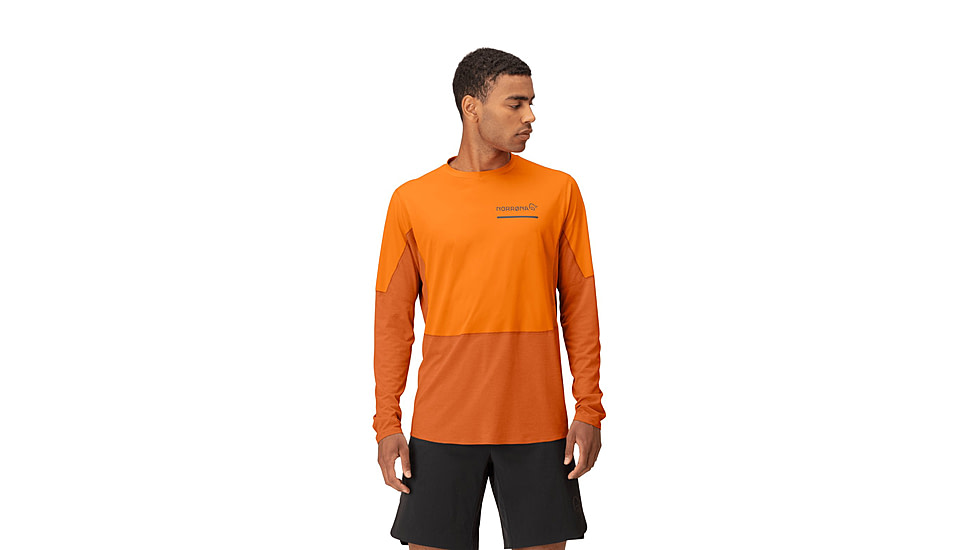 Norrona Senja Equaliser Lightweight Long Sleeve Shirt - Mens, Exuberance, Extra Large, 5820-23-1003-XL