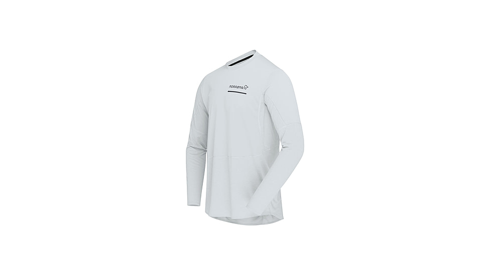 Norrona Senja Equaliser Lightweight Long Sleeve Shirt - Mens, Snow White, Extra Large, 5820-23-9928-XL
