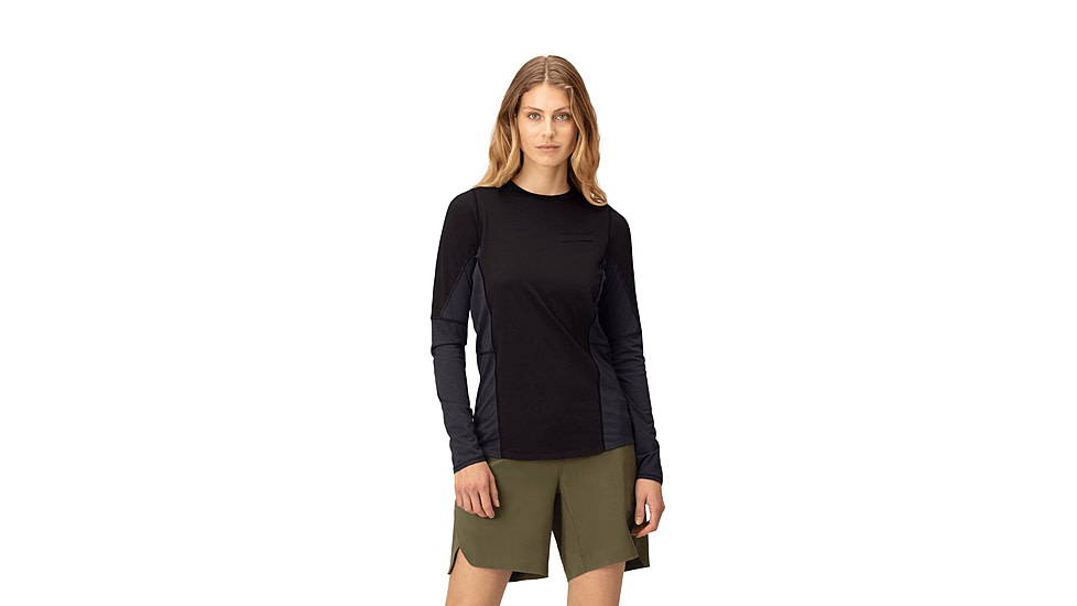Norrona Senja Equaliser Lightweight Long Sleeve Shirt - Womens, Caviar, Small, 5824-23-7718-S