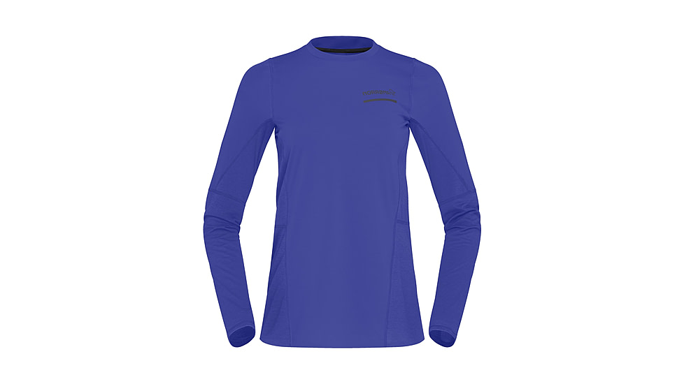 Norrona Senja Equaliser Lightweight Long Sleeve Shirt - Womens, Royal Blue, Medium, 5824-23-2011-M