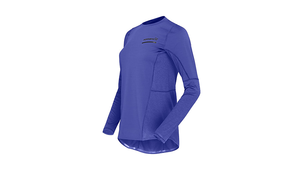 Norrona Senja Equaliser Lightweight Long Sleeve Shirt - Womens, Royal Blue, Medium, 5824-23-2011-M