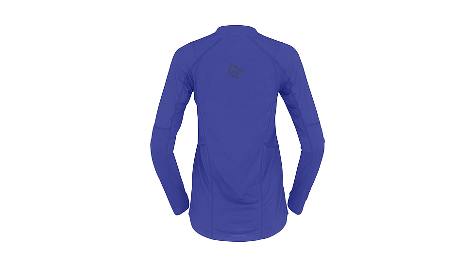 Norrona Senja Equaliser Lightweight Long Sleeve Shirt - Womens, Royal Blue, Medium, 5824-23-2011-M