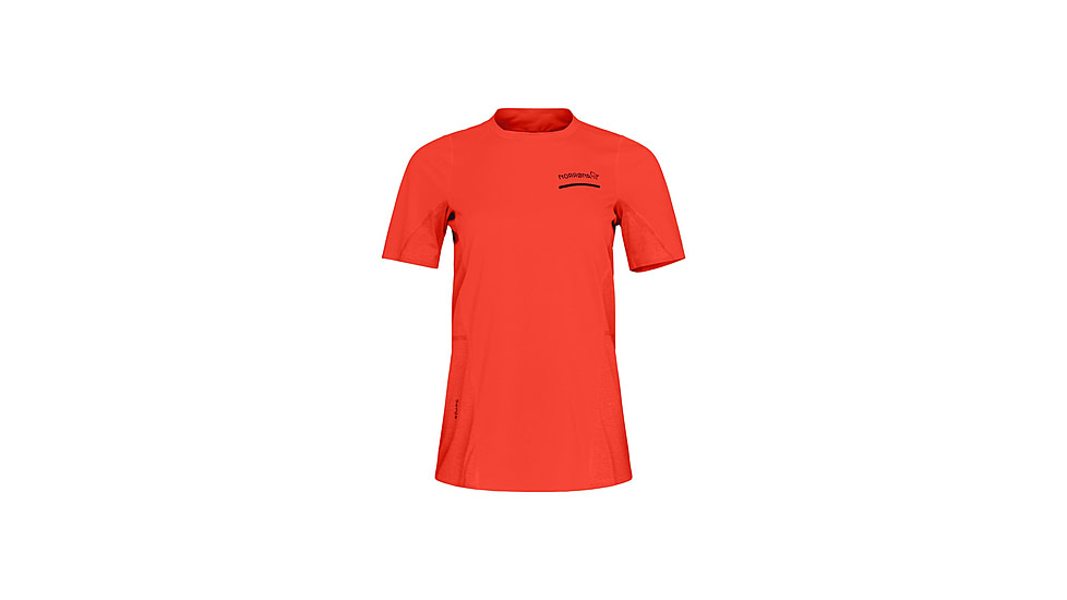 Norrona Senja Equaliser Lightweight T-Shirt - Womens, Arednalin, Large, 5807-23-5630-L