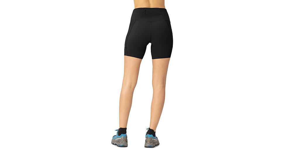 Norrona Senja Equaliser Stretch 6in Tights - Womens, Caviar, Medium, 5825-23-7718-M