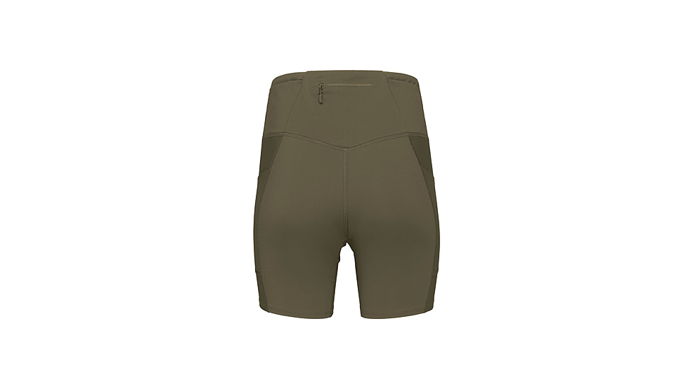 Norrona Senja Equaliser Stretch 6in Tights - Womens, Olive Night/Caviar, Extra Small, 5825-23-3329-XS