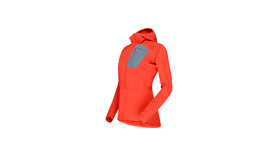 Norrona Senja Warm1 Hoodie - Womens, Arednalin, Medium, 5822-23-5630-M