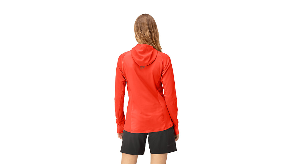 Norrona Senja Warm1 Hoodie - Womens, Arednalin, Medium, 5822-23-5630-M