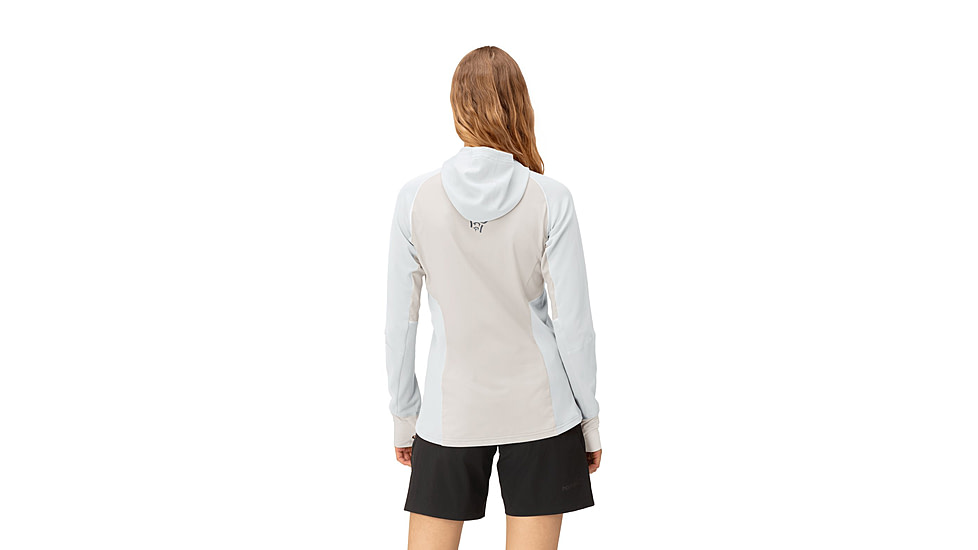 Norrona Senja Warm1 Hoodie - Womens, Snow White, Large, 5822-23-9928-L