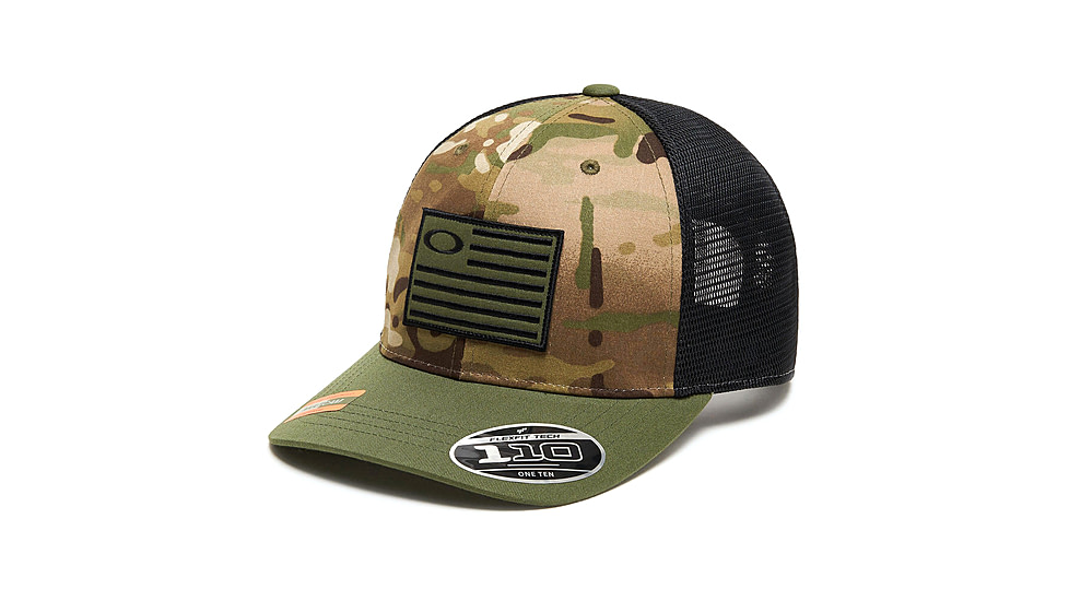 Oakley SI 110 Snapback Cap New - Mens, MultiCam, One Size, FOS900170-86YU-U