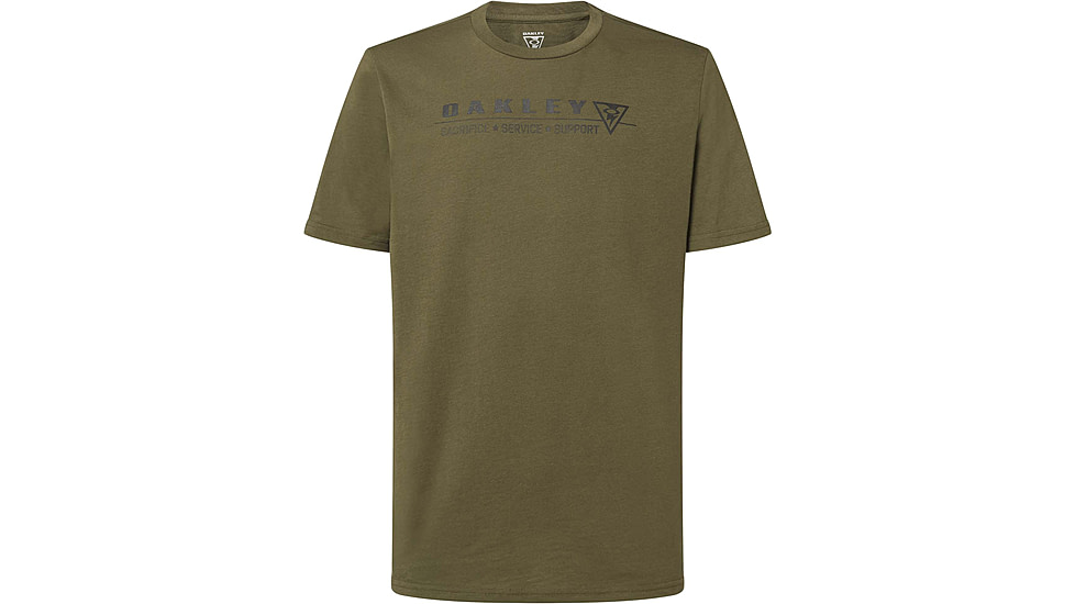 Oakley SI Pillars T-Shirts - Mens, Dark Brush, Extra Large, FOA404136-86V-XL