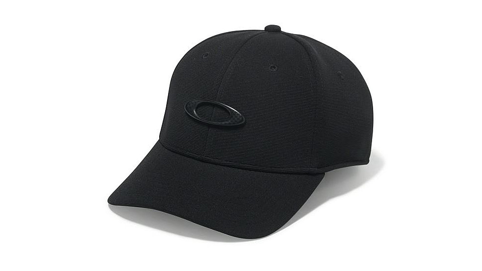 Oakley Tincan Cap, Black/Carbon Fiber, Small/Medium 911545-01W-SMMD