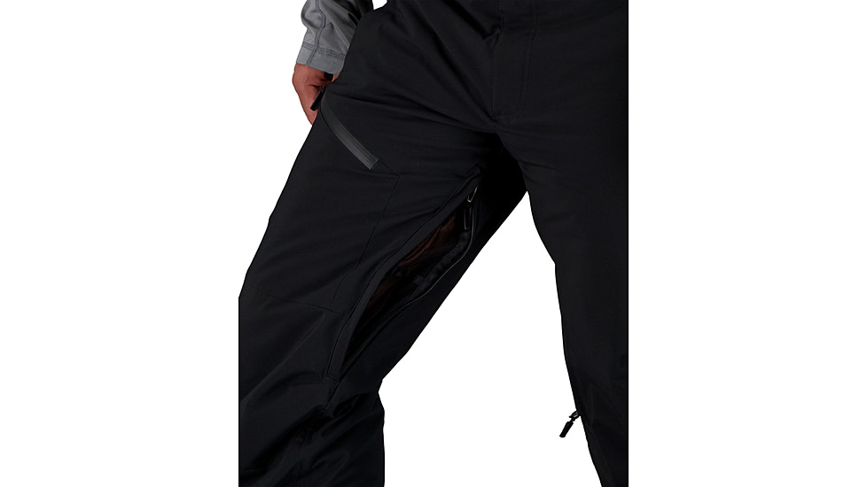 Obermeyer Force Suspender Pant - Men's, Small, Regular Inseam, Black, 25042-16009-S