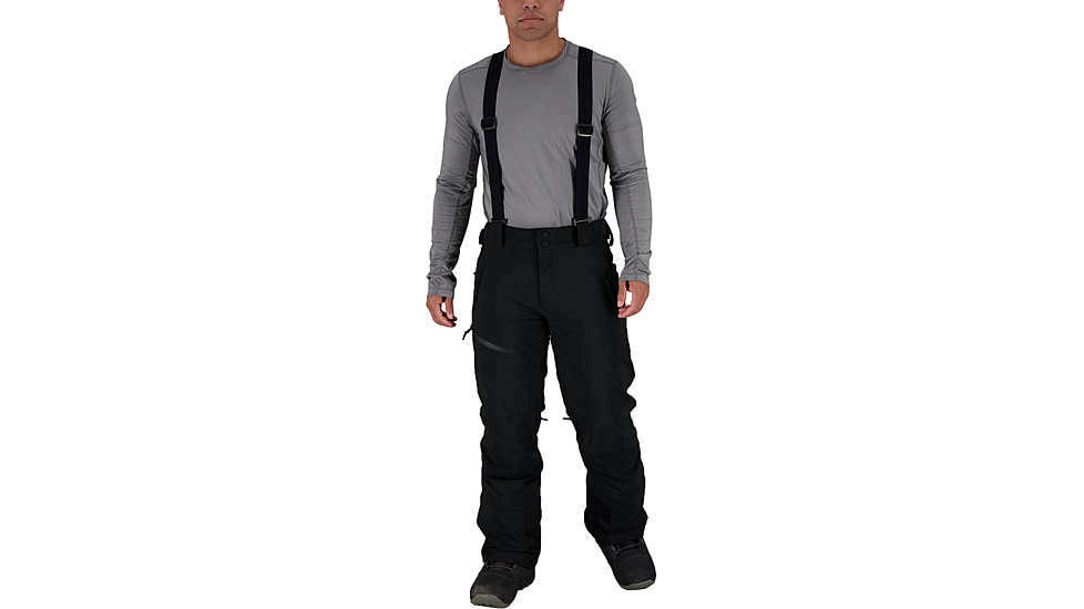 Obermeyer Force Suspender Pant - Men's, Black, Small, 25042-16009-S