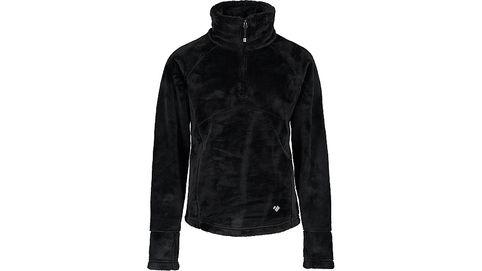 Obermeyer Furry Fleece Top - Girls, Black, Small, 37000-16009-S