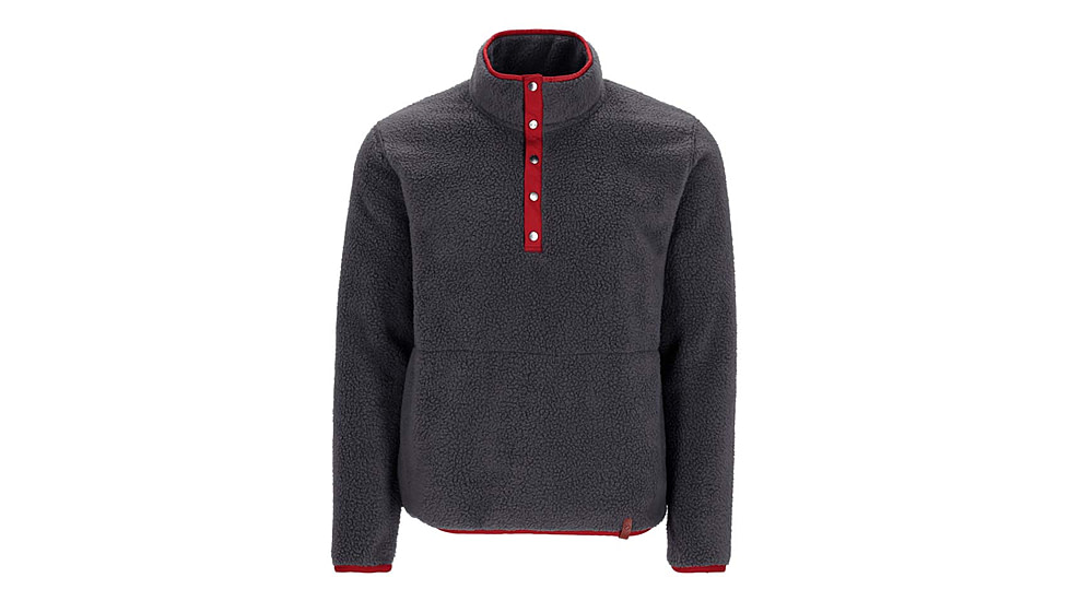 Obermeyer M Boulder Fleece - Mens, Basalt, Medium, Regular, 27071-23004-M