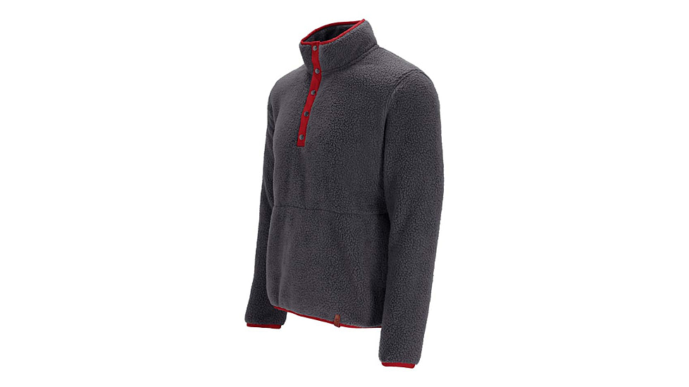 Obermeyer M Boulder Fleece - Mens, Basalt, Medium, Regular, 27071-23004-M