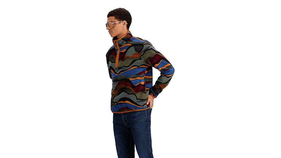 Obermeyer M Boulder Fleece - Mens, Rolling Hills, Large, Regular, 27071-23127-L