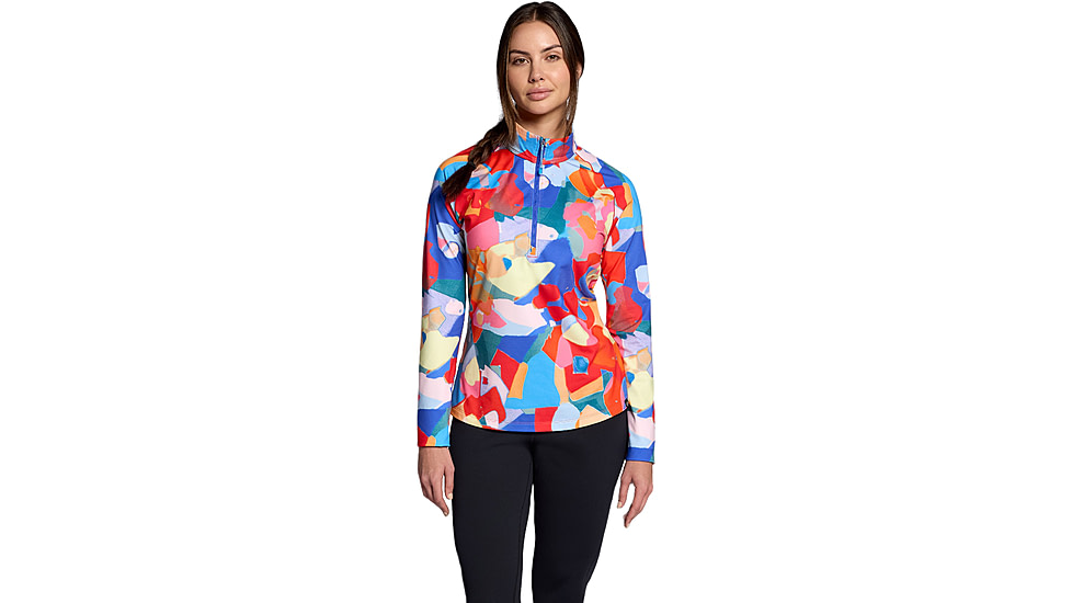 Obermeyer W Oly Baselayer Zip Top - Womens