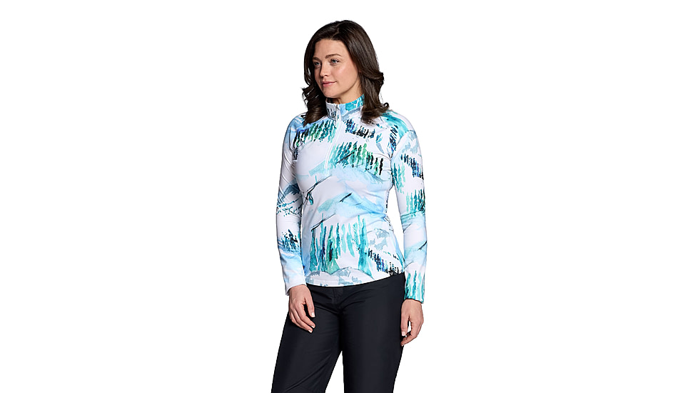 Obermeyer W Oly Baselayer Zip Top - Womens