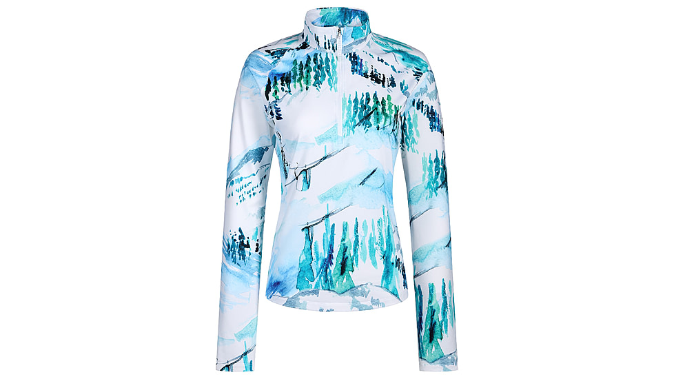 Obermeyer W Oly Baselayer Zip Top - Womens