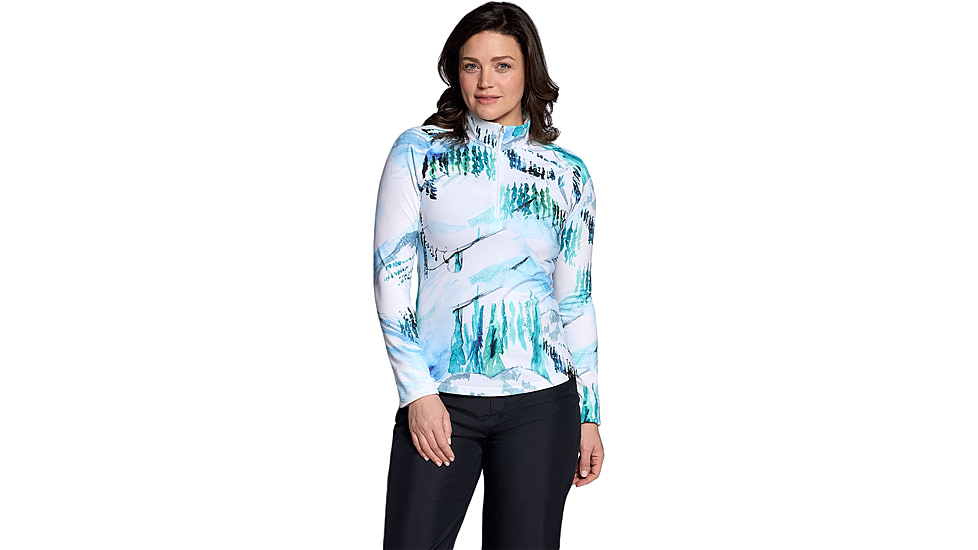 Obermeyer W Oly Baselayer Zip Top - Womens