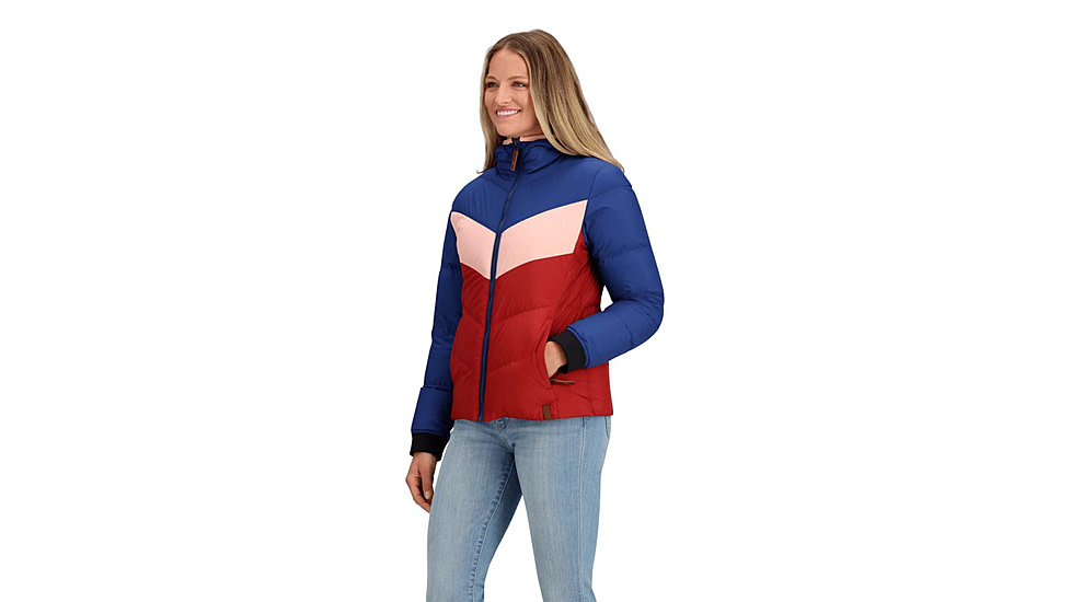 Obermeyer Peyton Down Jacket - Womens, Cherry Wood, Medium, Regular, 11201-23046-M