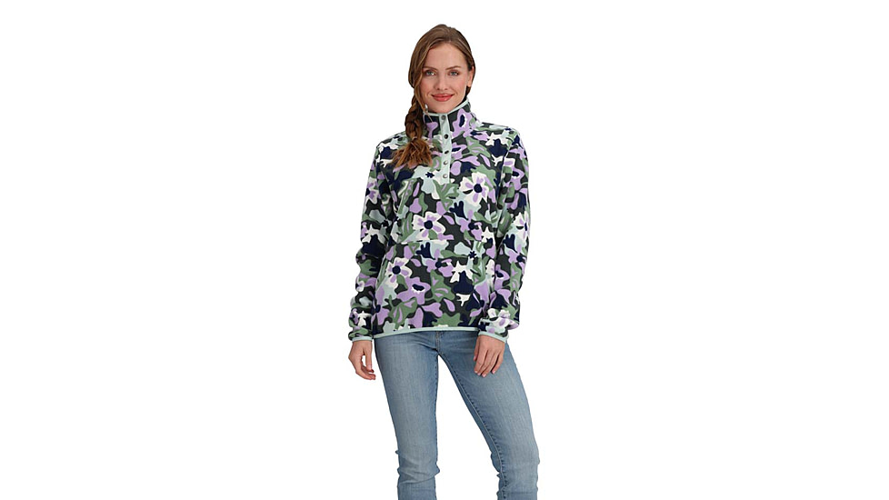 Obermeyer W Boulder Fleece - Womens, Hideout, Medium, Regular, 17083-23178-M
