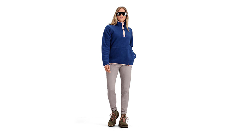 Obermeyer W Boulder Fleece - Womens, Navy, Small, Regular, 17083-20167-S