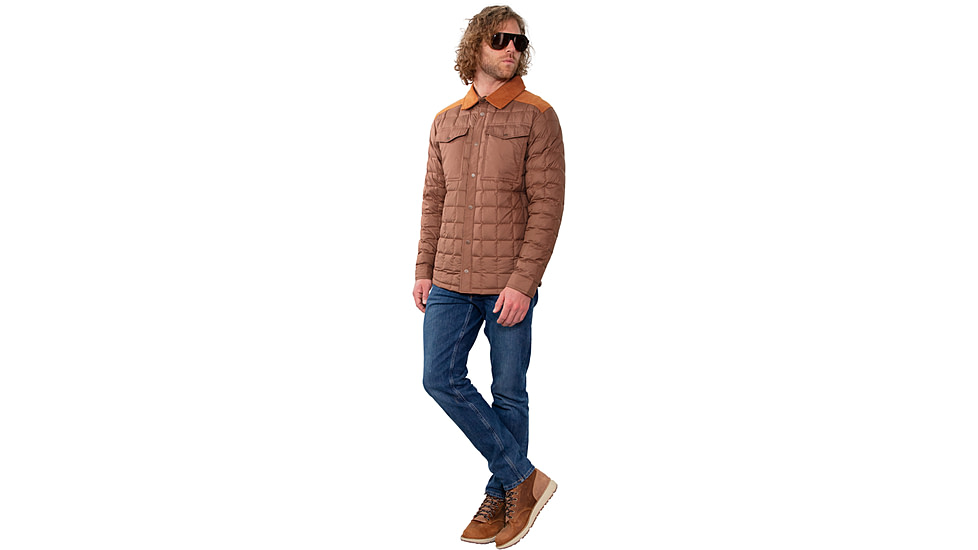 Obermeyer Wilder Down Shirt - Men's, Small, Folklore, 24062-22114-S