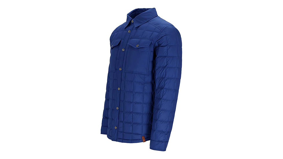 Obermeyer Wilder Down Shirt - Mens, Navy, Large, Regular, 24064-20167-L