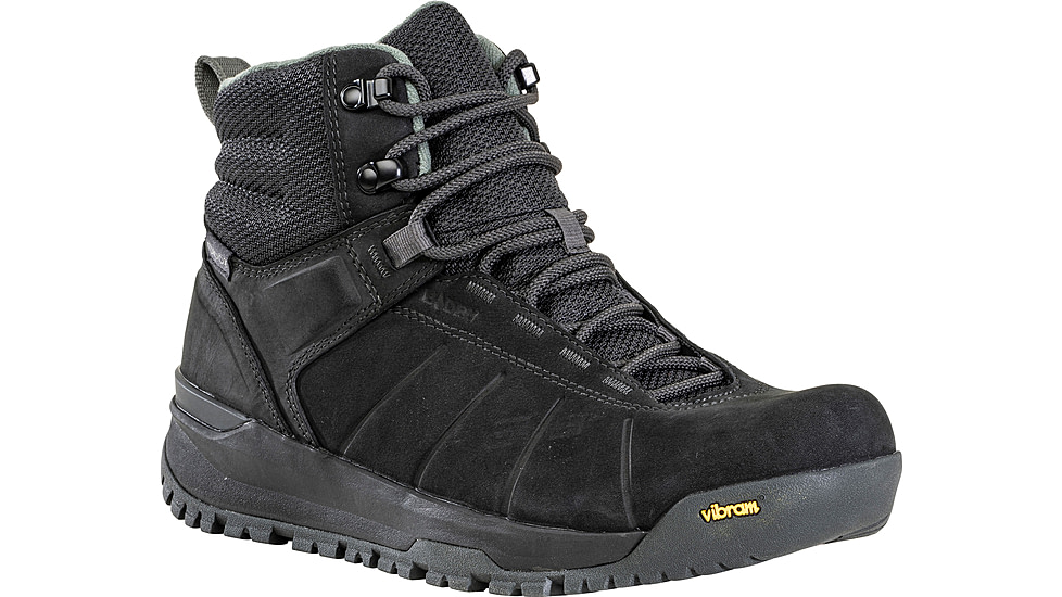 Oboz Andesite Mid Insulated B-DRY Winter Boots - Mens, Medium, Black Sea, 8.5 US, 87501-189-8.5-Medium