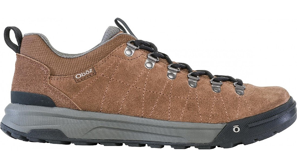 Oboz Beall Low Suede Shoes - Mens, Grizzly, 9, 79501-916-9
