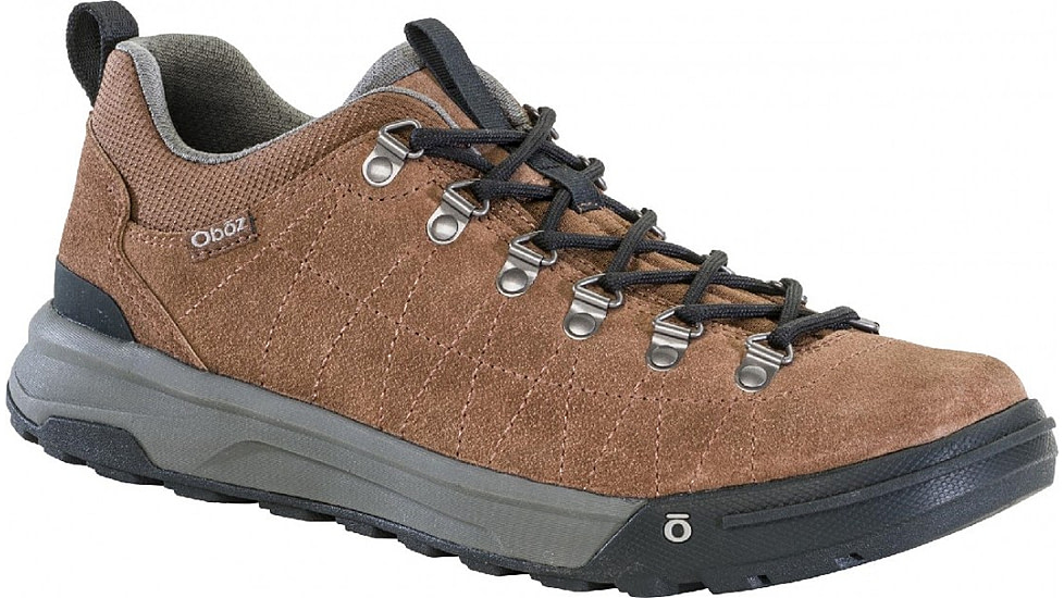 Oboz Beall Low Suede Shoes - Mens, Grizzly, 9, 79501-916-9
