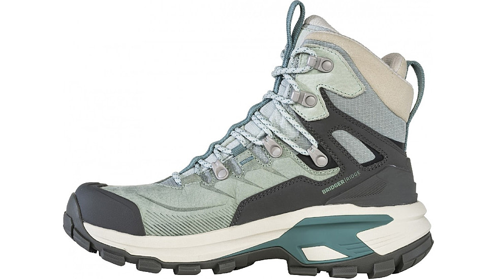 Oboz Bridger Ridge Mid GTX Hiking Shoes - Womens, Glacier, 9, 25002-726-9