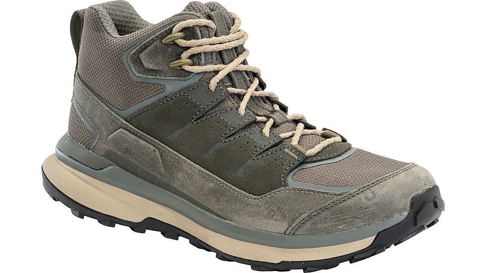 Oboz Hyalite Mid B-DRY Hiking Shoes - Mens, Medium, Evergreen, 8 US, 78801-332-8-Medium