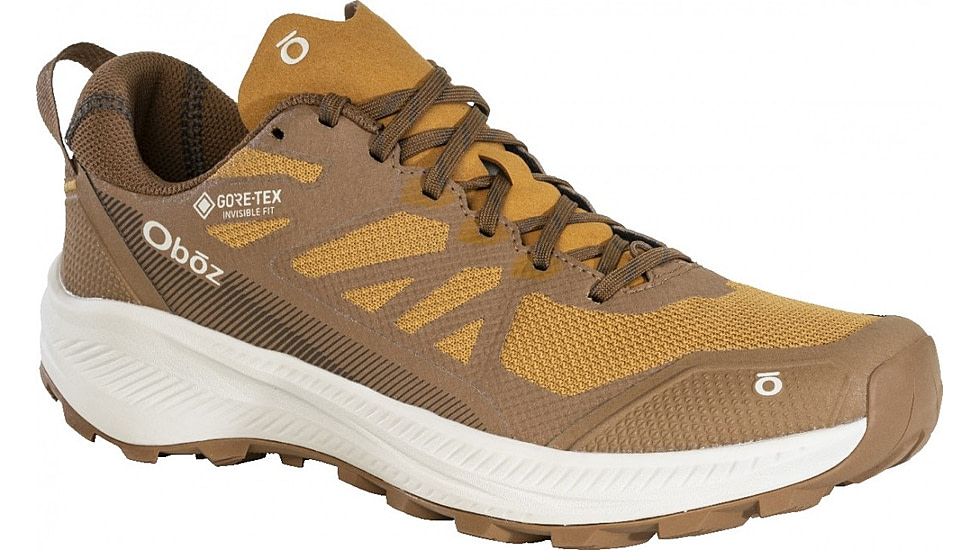 Oboz Katabatic LT Low GTX Hiking Shoes - Mens, Saddle, 7.5, 44101-158-7.5