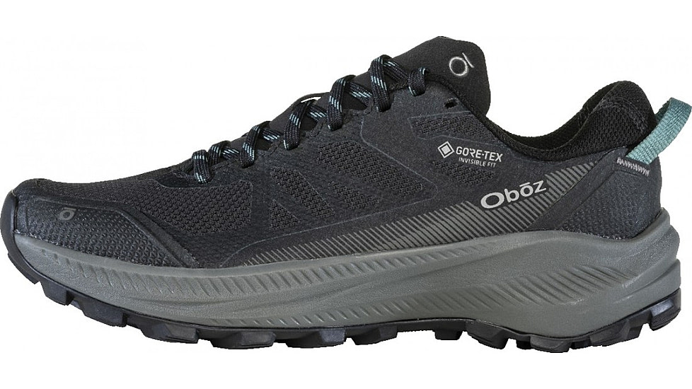 Oboz Katabatic LT Low GTX Hiking Shoes - Mens, Wide, Black Sea, 11, 44101-189-11-Wide
