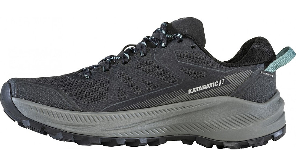 Oboz Katabatic LT Low GTX Hiking Shoes - Mens, Wide, Black Sea, 11, 44101-189-11-Wide