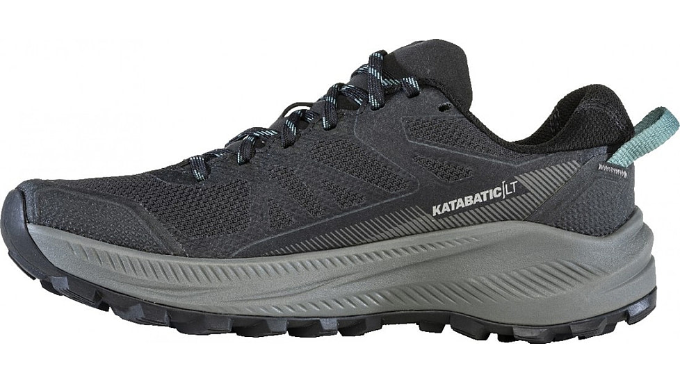 Oboz Katabatic LT Low GTX Hiking Shoes - Mens, Wide, Black Sea, 11, 44101-189-11-Wide