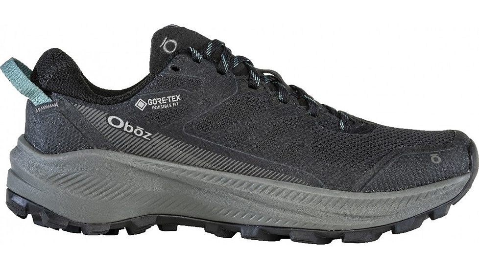 Oboz Katabatic LT Low GTX Hiking Shoes - Mens, Wide, Black Sea, 11, 44101-189-11-Wide