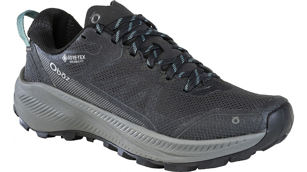 Oboz Katabatic LT Low GTX Hiking Shoes - Mens, Wide, Black Sea, 11, 44101-189-11-Wide