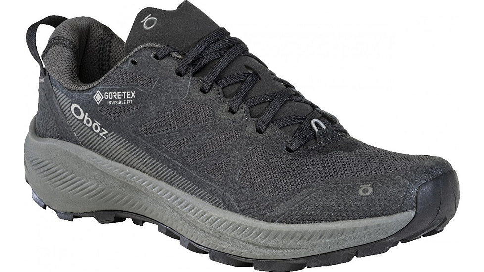 Oboz Katabatic LT Low GTX Hiking Shoes - Womens, Black Sea, 9.5, 44102-189-9.5