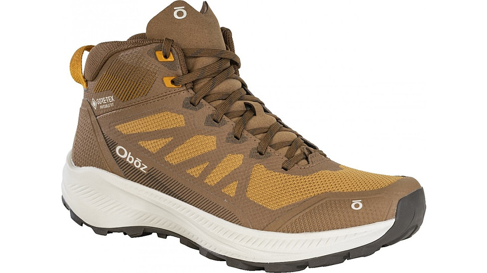 Oboz Katabatic LT Mid GTX Hiking Shoes - Mens, Saddle, 11.5, 46101-158-11.5